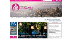 Desktop Screenshot of magentaflorence.com